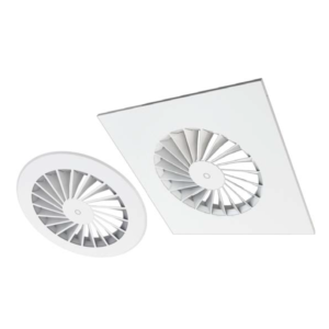 Fixed Helical Swirl Diffuser HSC-FD
